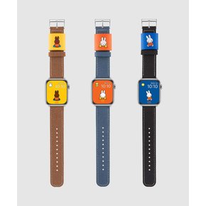 미피 X 타임플릭 콜라보 캔버스 애플워치 스트랩 [42~49mm/ 10시리즈 46mm]