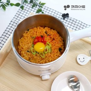 키친아트 라면포트 멀티쿠커 여행용 전기포트 MS-D08