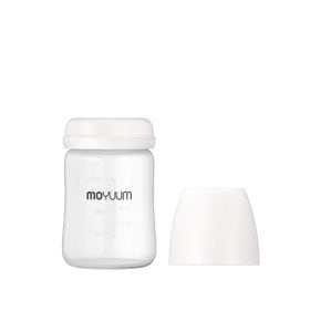 실리콘 코팅 노꼭지 유리 젖병 150ml 2팩+젖꼭지(2ea)