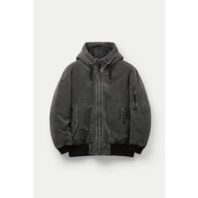 [series;] ( 정상가 679,000 ) 바머 후드 다운 점퍼 ( SHUAW26941BKX )