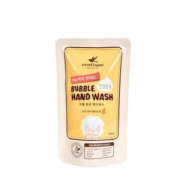 신세계 규격 에코띠끄]건강한손 버블 항균 핸드워시 리필 250ml