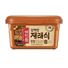 CJ제일제당 해찬들 재래식 된장 1kg x6개