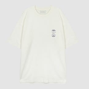 드롤드무슈 오너멘탈 반팔 티셔츠 TS149 CO002 CM cream