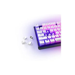 SteelSeries PRISMCAPS 더블샷 푸딩 스타일 키캡 튼튼한 PBT 열