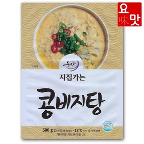 요맛 시집가는농산 콩비지탕 500g x 12팩