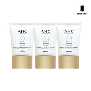 마스터즈 멜라 프로텍트 워터풀 선크림 40ml x3 /박세리 선크림/미백/주름개선