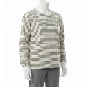 26 STRIPE LONG SLEEVE TSHIRT DTC0269TCB YELLOW X WHITE MULTI 스트라이프