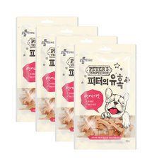 HACCP 설비에서 만든 피터의 유혹 강아지간식 연어너겟(져키) 80g×4개