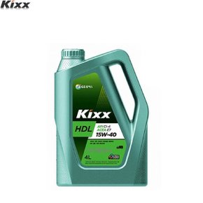 KIXX 디젤 엔진오일 4L 디젤엔진 자동차오일 트럭오일 윤활유 합성유 내연기관오일 모