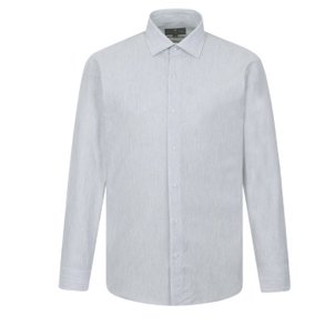 카운테스마라 24SS(세미슬림핏/긴소매)린넨믹스 연그레이 셔츠겸 남방 CDH2C13004G0