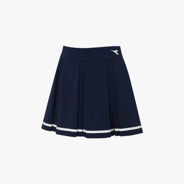 디아도라 [공식스토어] 클래식 플리츠 스커트 NAVY