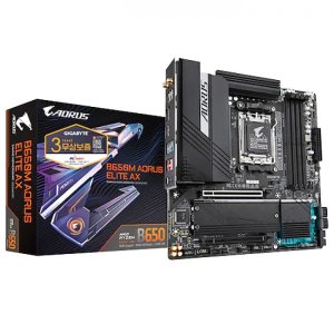 엠지솔루션 GIGABYTE B650M AORUS ELITE AX 피씨디렉트