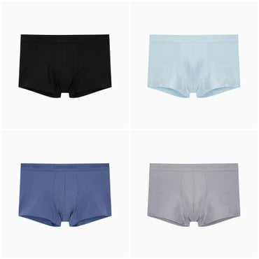 Calvin Klein Underwear 25SS 남성 CK 블랙 마이크로파이버 스트레치 그립 드로즈 4종 택1(NB4148-UB1/T0Z/VO9/IB9)