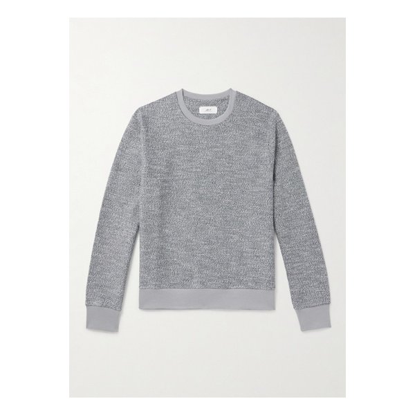 미스터 피 코튼 혼방 저지 스웨트셔츠 그레이 1647597343232259