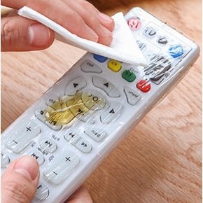 리모컨 오염방지 열수축 커버 필름 5개입 에어컨 TV 리모콘 씌우개 비닐 먼지 지문방지