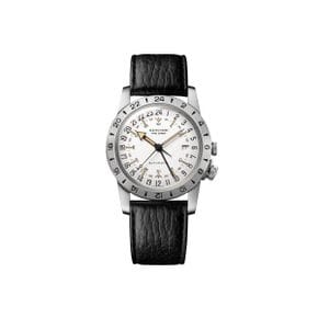 독일 글라이신 시계 Glycine A일루마n Vintage The Chief 40 GMT White 스트랩. 1347595