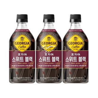  조지아 크래프트 스위트블랙 470ml x 12개