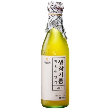 대현상회 50년전통대현상회 저온압착 국산 생참기름 350ml