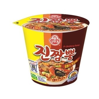  오뚜기 진짬뽕 컵 75g x 15개