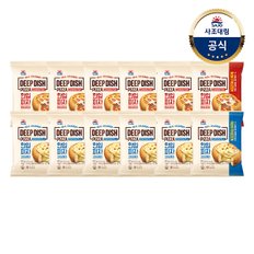 [대림냉장] 한입피자 콤비네이션 80g x6개 +고르곤졸라 80g x6개