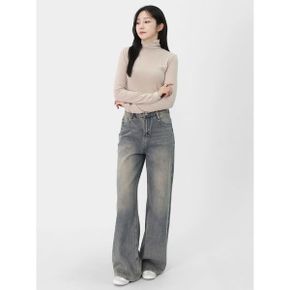 여자 베이직 8색상 슬림 소프트 약기모 스판 폴라티 레이어드 이너티 LMGT001_P409720146