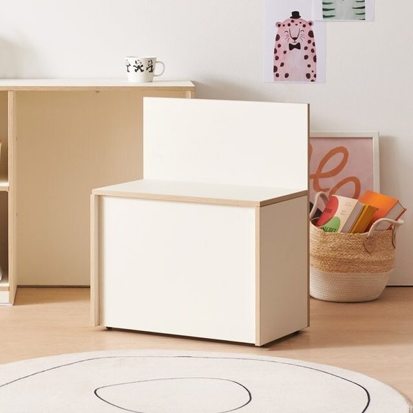 수납의자 이동테이블 화장대의자 P0000KKX (착불)