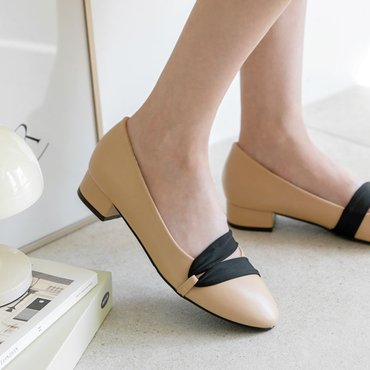 분홍코끼리 반할래 스판밴딩 펌프스(3cm)