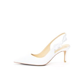 Ribbon Slingback_White