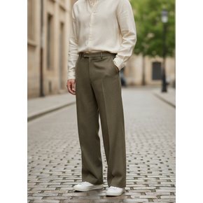 와이드 풀온 울 혼방 팬츠 1352162 P15213