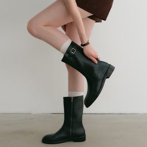 [245,250 사이즈 11/13발송] 레베카 미들부츠_블랙 / REBECCA MIDDLE BOOTS_BLACK