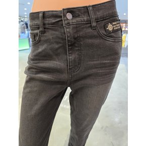 지프 기모 블랙 배기 데님팬츠 바지 JN1DPF773