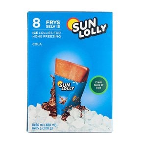 썬 롤리 Sun Lolly 아이스바 콜라 520g (65g x 8)