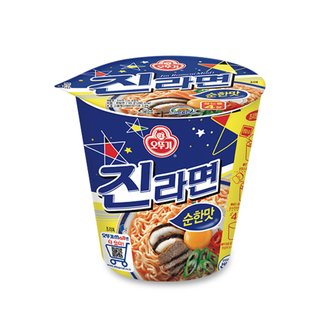 오뚜기 진라면 순한맛 미니컵 15입 (65g x 15개)