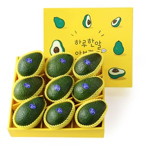 숲속의 버터 하루한알  아보카도 대과 9과 (2kg)