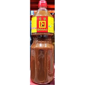 양념 서해식품 돈까스 소스 1.9kg 식당용 돈가쯔 액상 (WCF627F)