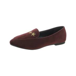 4168612 Nautica Campamil Womens Velvet Embroidered Loafers