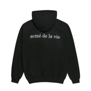 ADLV BABY FACE HOODIE BLACK SNOW - 스노우