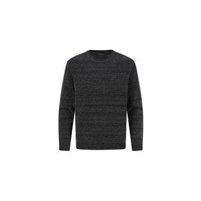25S/S Premium 셔닐絲 멜란지 라운드넥 니트 2종 택1 [ADF1ER1804]