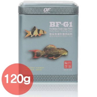  오션프리 프로 와퍼 BF-G1 120g (코리, 플레코, 안시 등 바닥층 전용사료)