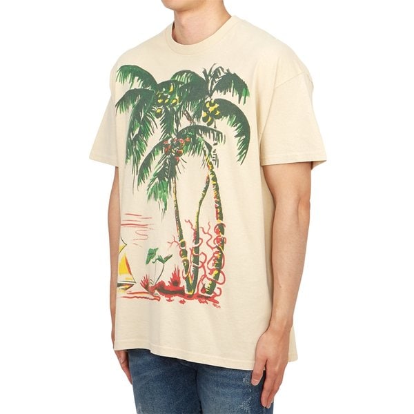 [부산점] 스크래치 남성 반팔티셔츠 T PALM STRON WASHED KHAKI M