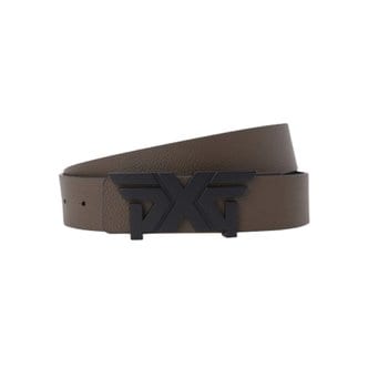  [PXG] 2023 리버시블 버클 벨트 브라운 / REVERSIBLE BUCKLE BELT 공용 벨트