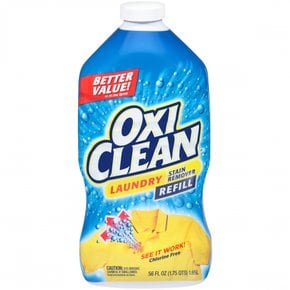 Oxyclean옥시클린  론드리  얼룩  제거제  스프레이  리필  1.65L