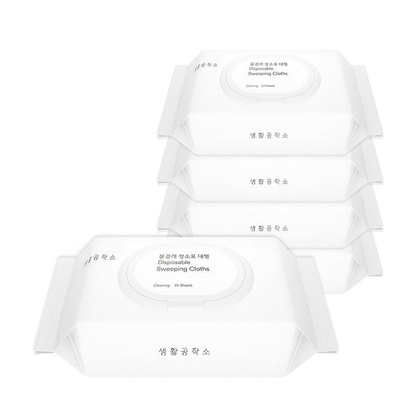 물걸레 청소포 대형 24매 x 5개
