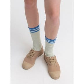 [22FW] LINE SOCKS - MINT