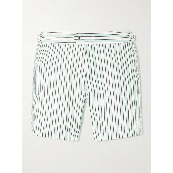 스트레이트 레그 숏 스트라이프 스윔 쇼츠 46376663163003030