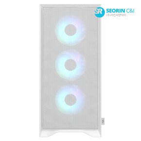 [서린공식] 프렉탈디자인 Pop 2 Air RGB 강화유리 (화이트)