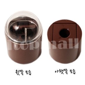 에로스 원형 미용 연필깍이 눈썹연필깍이 여성 휴대 눈썹 연필 깍이 펜슬