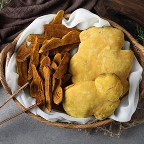 실속형) 상황버섯 100g(절편)+선물 박스 설날 명절 세트