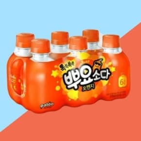 뿌요소다 과즙탄산음료 오렌지 245ml6