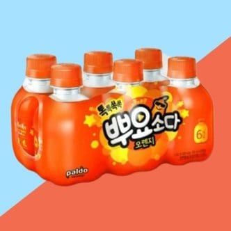 텐바이텐 뿌요소다 과즙탄산음료 오렌지 245ml6